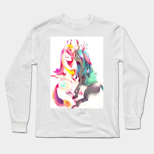 Give and Take Your Love Long Sleeve T-Shirt by Japan_PonyCon